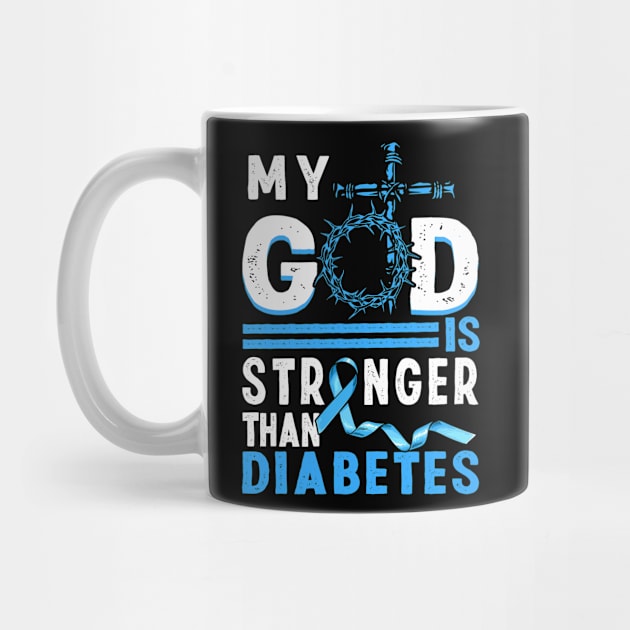 My Gob Is Stronger Than Diabetes Awareness Warrior by huthtuocgay843r